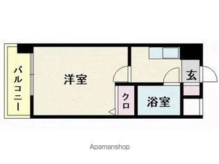 メゾン・ド・クレマン【305号室】の間取り