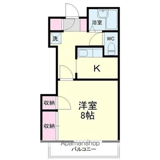 コネサンス【306号室】の間取り
