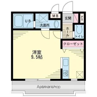 ラフィネス光が丘Ⅱ【1階】の間取り