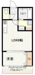 ドラム王国【3階】の間取り