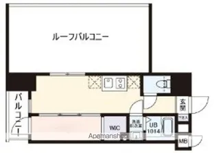 VISTA豊島【1003号室】の間取り