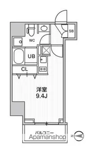 グラシアプレイス曳舟【8階】の間取り
