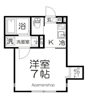 CASA.KELLY【1階】の間取り