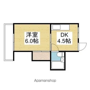 コーポエンジェル パートⅠ【.205号室】の間取り