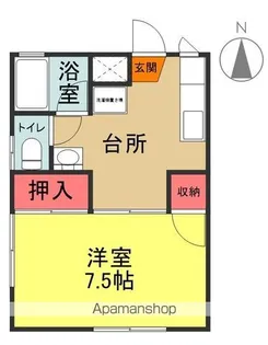 メゾンミヤウチ【1階】の間取り