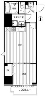 パレスシンシア江東橋【12階】の間取り