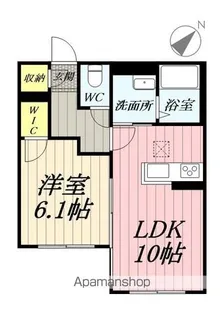 埼玉県越谷市レイクタウン1丁目【マンション】の間取り