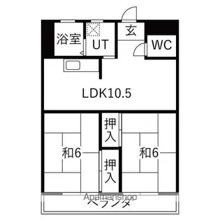 明和ビル【6階】の間取り