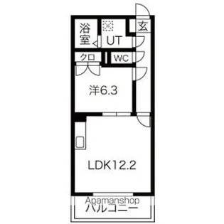AUGUSTA【2階】の間取り