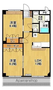 グランドール・ガーデン【3階】の間取り