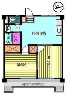 SAKURA HOUSE【303号室】の間取り