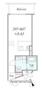THE TRIAS KASHIWA【3階】の間取り