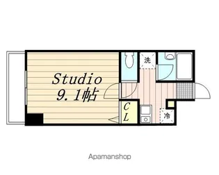 ベリーノ【3階】の間取り