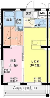 (仮称)日向・原町4丁目Yマンション【4階】の間取り