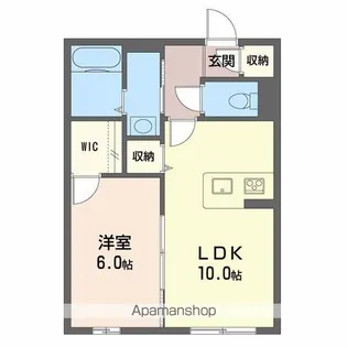 プロヌーブ北矢三 A棟【1階】の間取り