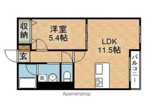 ANESIS 守山【1階】の間取り
