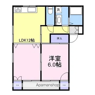 エステート117【221号室】の間取り
