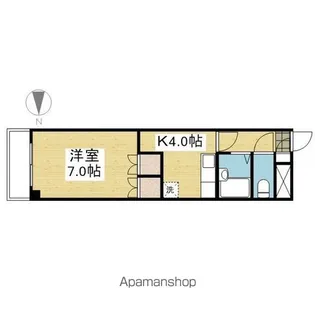 グランシェル12【6階】の間取り