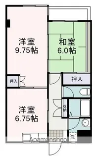 1ST FARM【102号室】の間取り