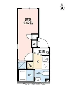 アトリオ新宿早稲田【4階】の間取り