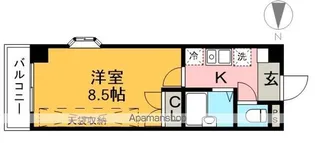 セブンシーズ永国寺【7階】の間取り