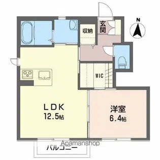 シャーメゾンL【1階】の間取り
