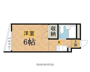 コンフォルト八王子【302号室】の間取り