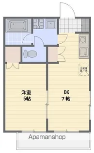 PERA六実【1階】の間取り
