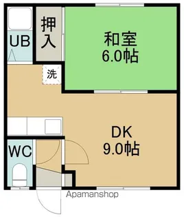 メゾン竹山【2階】の間取り