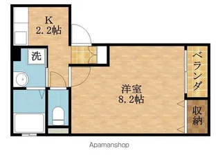 メゾンド南光Ⅱ【101.号室】の間取り