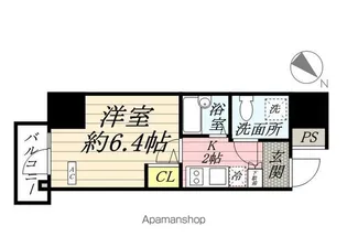 リヴシティ横浜東ベイサイド【9階】の間取り