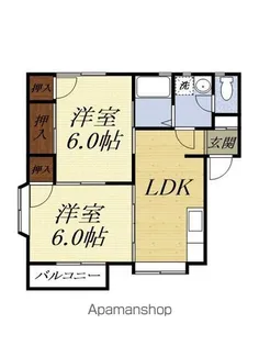 グラン清涼殿【2階】の間取り