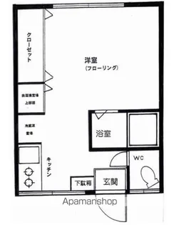 くるみハイツ【2階】の間取り