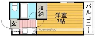 サングランセ【1階】の間取り