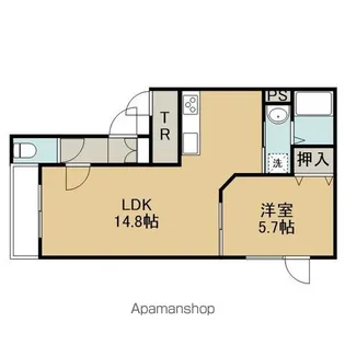 SIESTA【2階】の間取り