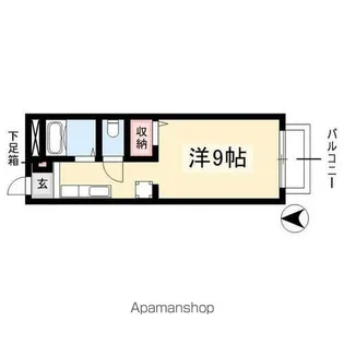 MORINPIA(モリンピア)【2階】の間取り