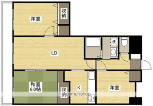 メゾン無憂館Ⅱ【3階】の間取り
