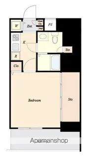 スカイコート本郷東大前第3【13階】の間取り