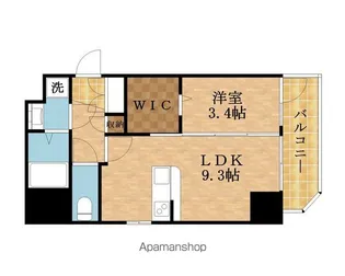 セレニテ東梅田アリエ【513号室】の間取り