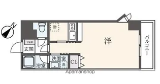 フェルテ高波【9階】の間取り
