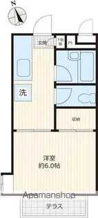 メゾンなるしま【1階】の間取り