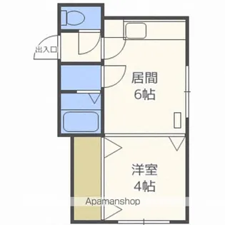 リズム424【4階】の間取り