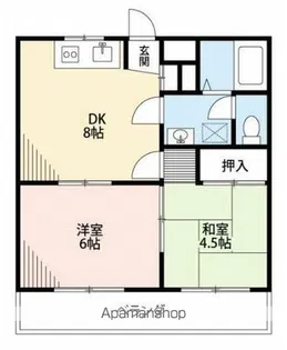 フォーリスト21【1階】の間取り