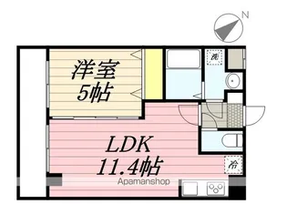 ALBION新検見川【1階】の間取り