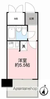 朝日プラザ立町【702号室】の間取り