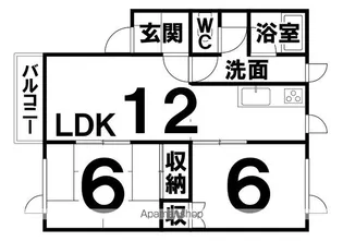 ハイツ174 Ⅰ【22号室】の間取り
