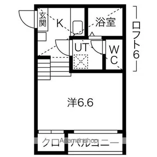 CUPRE OSONE【205号室号室】の間取り