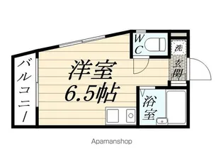 ソリッド菊名【2階】の間取り