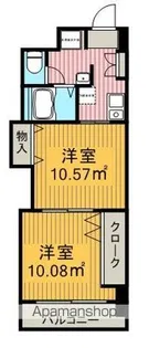 プレステージ名古屋【1002号室】の間取り