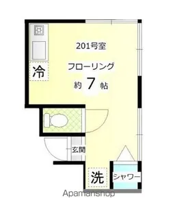 ハウスK【2階】の間取り